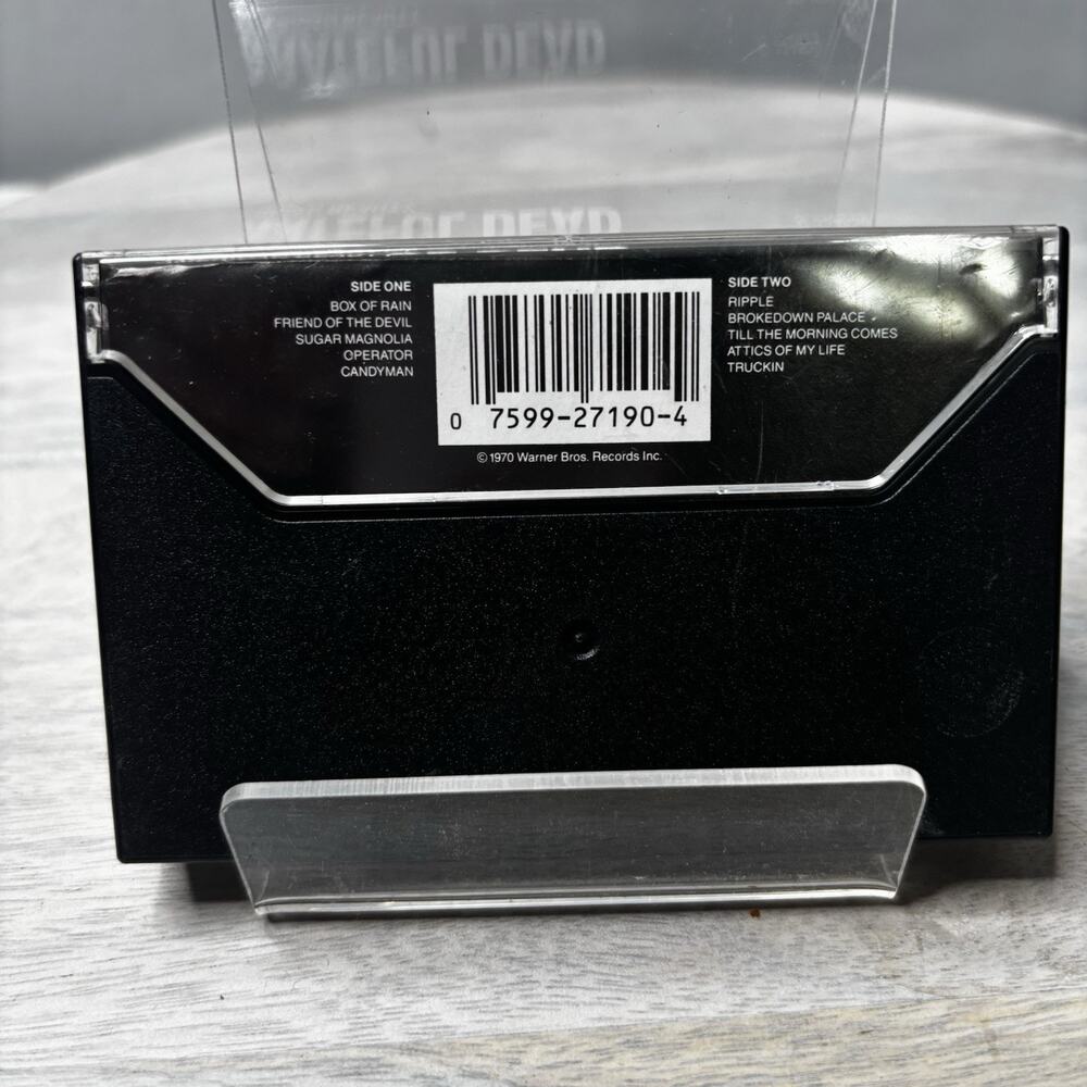 Grateful Dead American Beauty Cassette Warner Bros. Records M5 1893 Tested Vtg - Picture 2 of 3